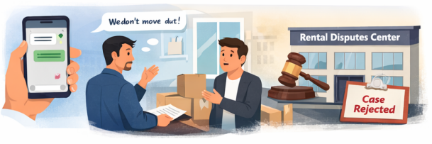Eviction notices in Dubai